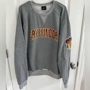 Harry Potter Gryffindor Sweatshirt 2XL Gray Officially Licensed